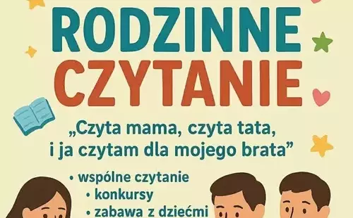 plakat Rodzinne Czytanie